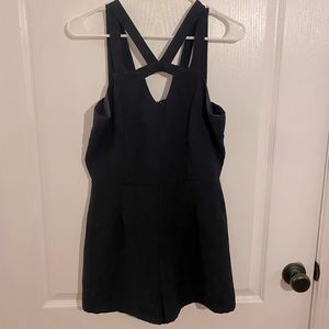 Black Medium Romper